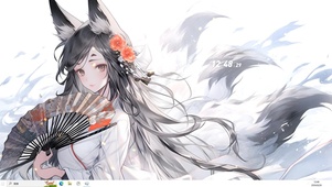 古风狐狸少女