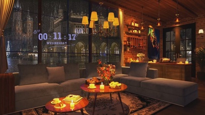 伦敦街头咖啡厅