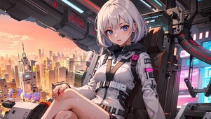 赛博流星少女