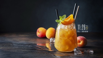 夏日冰凉水果茶