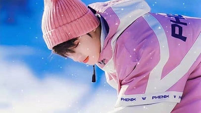 丁程鑫《纯白地》粉色心动