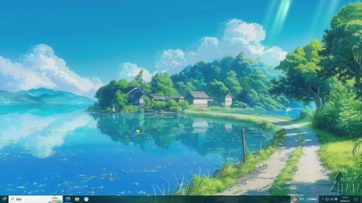 唯美村庄桌面主题