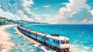 夏日海上列车