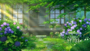 4k温馨庭院