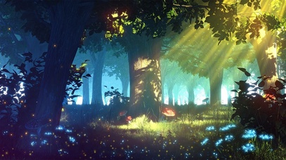 4K 梦幻唯美治愈森林