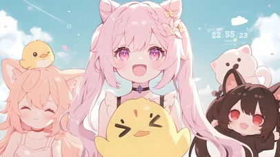 可爱三人组出发