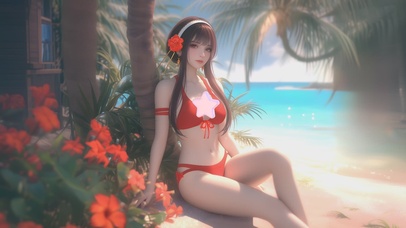 海边比基尼约尔福杰