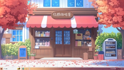 清新主题 悠想咖啡屋