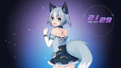 原来有这么可爱的狐妖