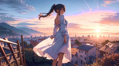 想在日落前见你，来自远方的思念