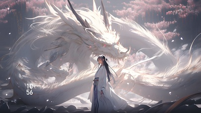 白龙与少年