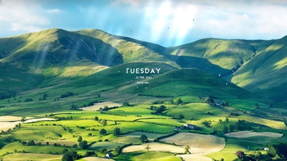 4K唯美治愈护眼山林