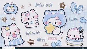 满屏可爱小猫