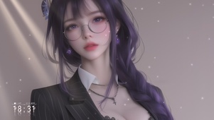 唯美制服美女