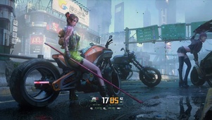 赛博朋克—废土机车少女