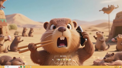 土拨鼠内心独白：抓紧干饭 勿扰