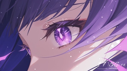 原神 雷电将军眼睛