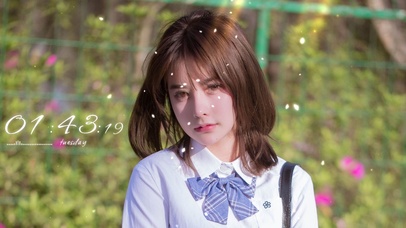 短发JK制服女孩