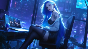 她眉间有细雪和暖意