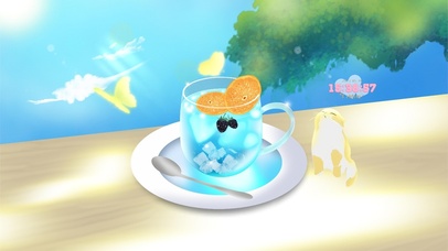 猫猫的夏日时光 从一杯冷饮开始