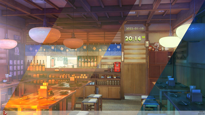 小酒馆（随真实时间变化）