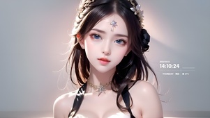 清纯温馨女孩