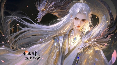 古风帅哥双头龙太子