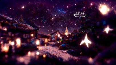 治愈唯美圣诞之夜