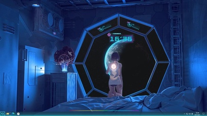 太空主题-地球空间站