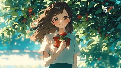 4K 送你一朵小红花