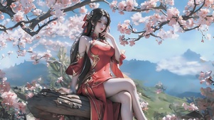 【4K】仙侠国风美女