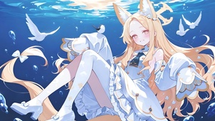 水中少女-百合园圣娅