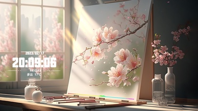 故乡的樱花开了