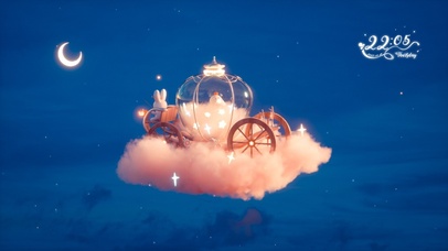 满载星星的南瓜车