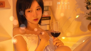 清纯性感睡衣美女