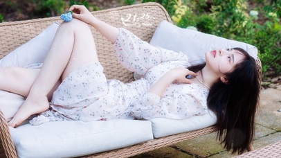 唯美小清新美女