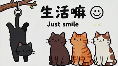 生活嘛~微笑面对