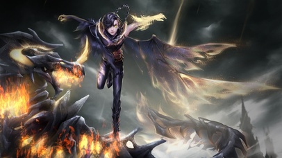 4K情侣壁纸-暗黑之皇