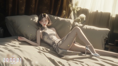 眼睛像夜空中最亮的星