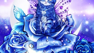 蓝色妖姬