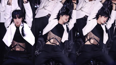 刘耀文Criminal炸裂舞台