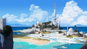 唯美浪漫海边城市