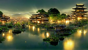 唯美水乡