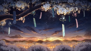 樱花风景