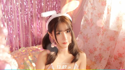 清纯可爱性感女友