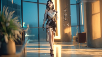 微笑中流露出无尽的温柔