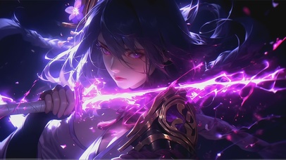 【4K】 互动，雷电将军少女