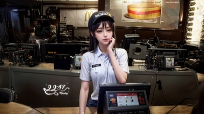 可爱的奶茶妹-BG-0428