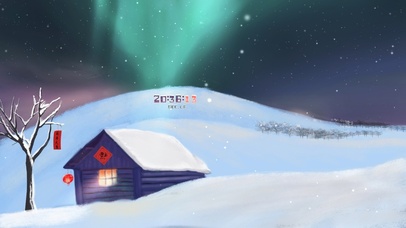 冬天小屋