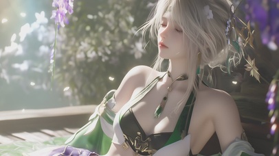 【原创】治愈梦幻古风性感美女